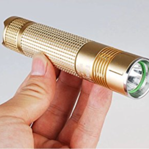 Blu Angel Gold 365nm UV LED Superbright (3W) Black Light With Rechargeable 3800 MAH Li-Ion Battery And Charger